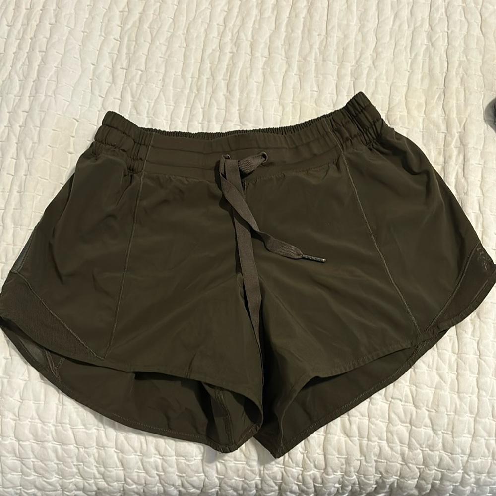 GREEN LULU SHORTS